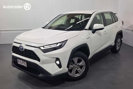 White 2023 Toyota RAV4 Wagon Gx (2Wd) Hybrid