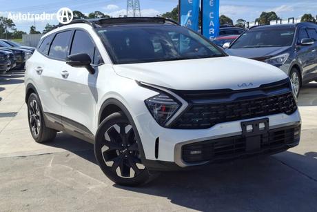 White 2024 Kia Sportage Wagon Gt-Line (Awd)