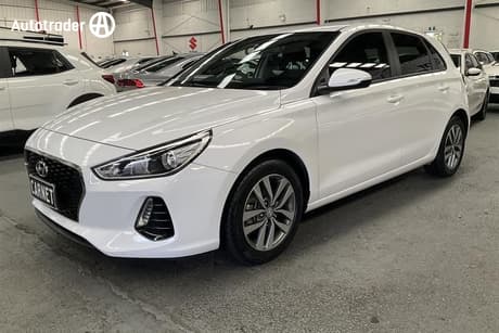 White 2017 Hyundai I30 Hatchback Active