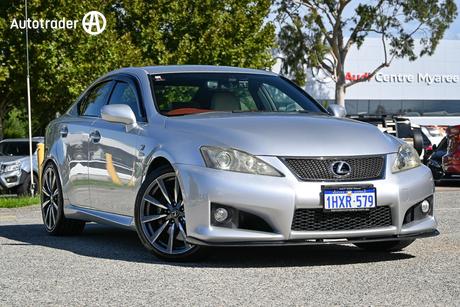 Silver 2008 Lexus IS Sedan IS F