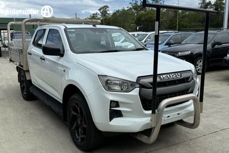White 2020 Isuzu D-MAX Crew Cab Chassis Sx (4X2)