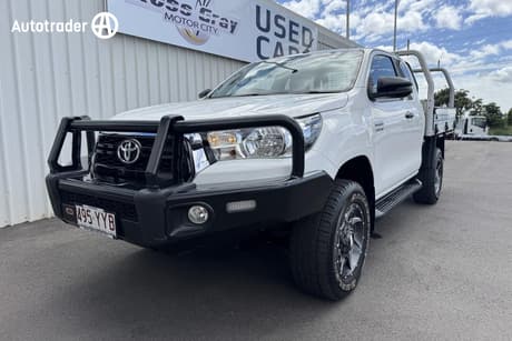 White 2019 Toyota Hilux X Cab Cab Chassis Sr (4X4)