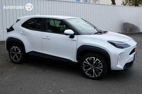 White 2022 Toyota Yaris Cross Wagon Urban Hybrid