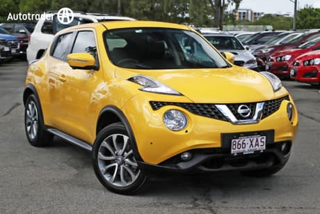 Yellow 2016 Nissan Juke Wagon Ti-S (Awd)
