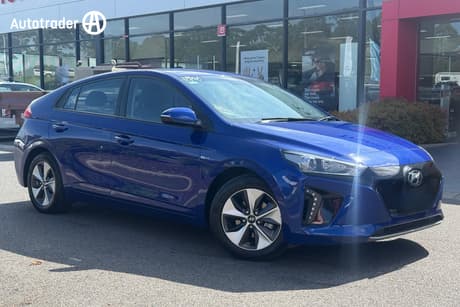 Blue 2019 Hyundai Ioniq Hatchback Hybrid Elite
