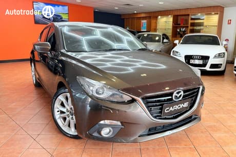 Grey 2014 Mazda 3 Sedan Sp25 Gt
