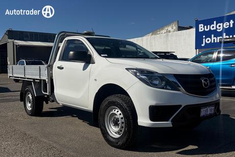 White 2018 Mazda BT-50 Cab Chassis Xt (4X2)