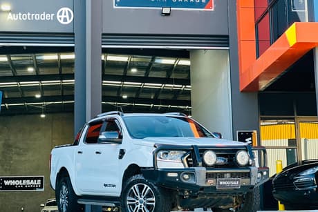 White 2021 Ford Ranger Double Cab Pick Up Wildtrak 2.0 (4X4)