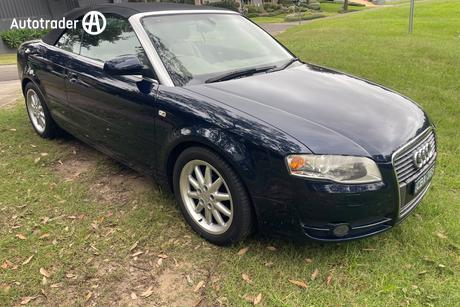 Blue 2006 Audi A4 Cabriolet Cabriolet