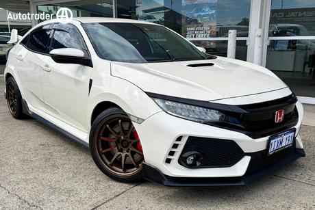 White 2017 Honda Civic Hatchback Type R
