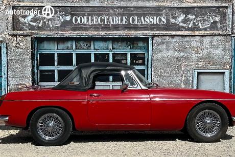 Red 1969 MG MGB Convertible SPORTS MK II