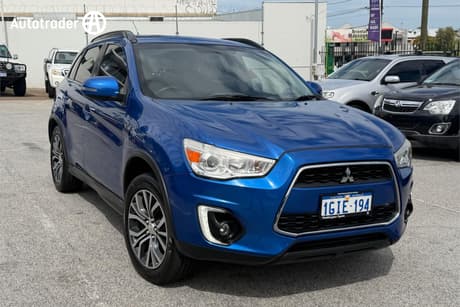 Blue 2015 Mitsubishi ASX Wagon Ls (2Wd)