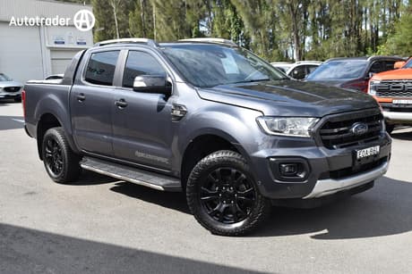 Grey 2021 Ford Ranger Double Cab Pick Up Wildtrak 3.2 (4X4)