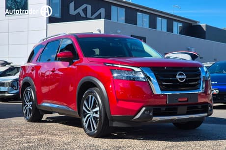 Red 2024 Nissan Pathfinder Wagon Ti-L (4Wd)