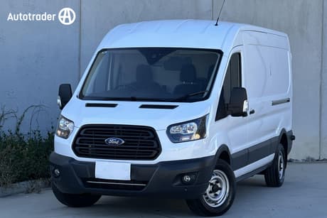 White 2018 Ford Transit Van 350L Lwb High Roof
