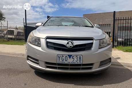 Silver 2010 Holden Cruze Sedan Cd