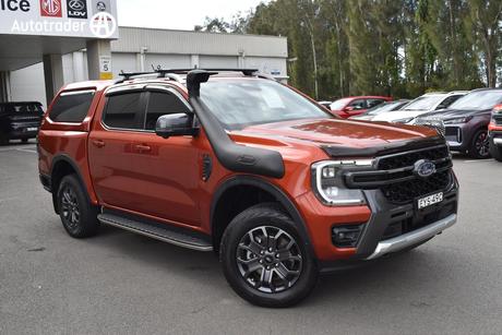 Orange 2023 Ford Ranger Double Cab Pick Up Wildtrak 3.0 (4X4)