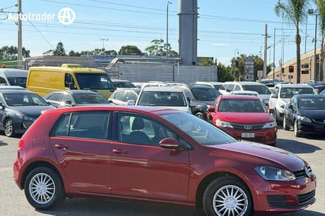 Red 2015 Volkswagen Golf Hatchback 92 Tsi