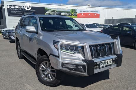 Silver 2020 Toyota Landcruiser Prado Wagon Vx (4X4)