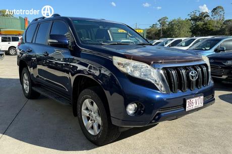 Blue 2014 Toyota Landcruiser Prado Wagon Gxl (4X4)