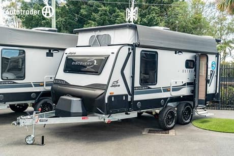 Grey 2025 Jayco DISCOVERY Caravan