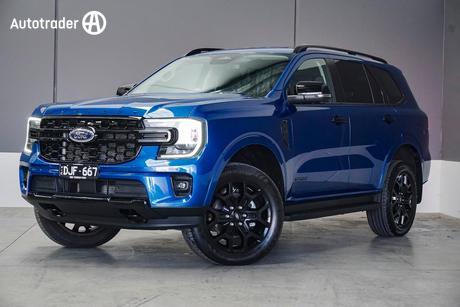 Blue 2024 Ford Everest Wagon Sport (4Wd)