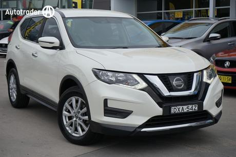 White 2018 Nissan X-Trail Wagon Ts (4Wd)