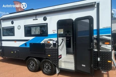 White 2025 Newlands Tourister Caravan