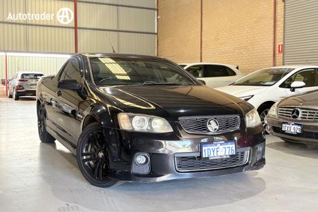 Black 2012 Holden Commodore Ute Tray SV6 VE II MY12