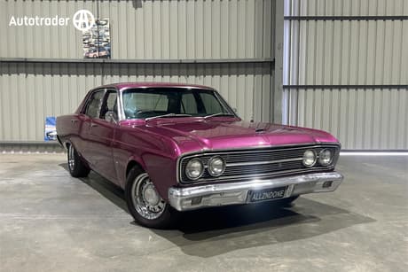 Purple 1968 Ford Fairlane Sedan ZB R