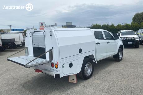 White 2021 Isuzu D-MAX Crew Cab Chassis Sx (4X2) High-Ride