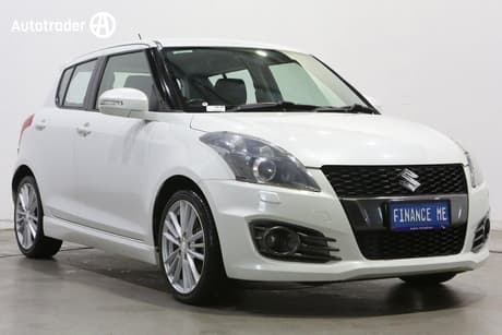 White 2016 Suzuki Swift Hatchback Sport Navigator