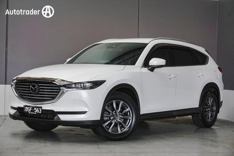 White 2021 Mazda CX-8 Wagon Sport (Awd)
