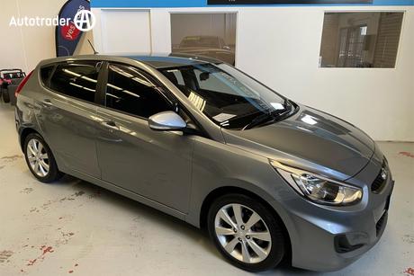 Silver 2019 Hyundai Accent Hatchback Sport