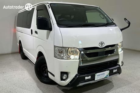 White 2021 Toyota HiAce Commercial GDH201V