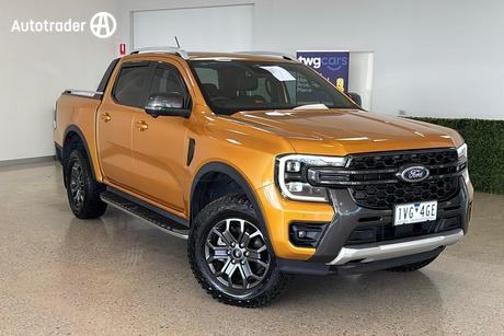 Yellow 2022 Ford Ranger Double Cab Pick Up Wildtrak 3.0 (4X4)