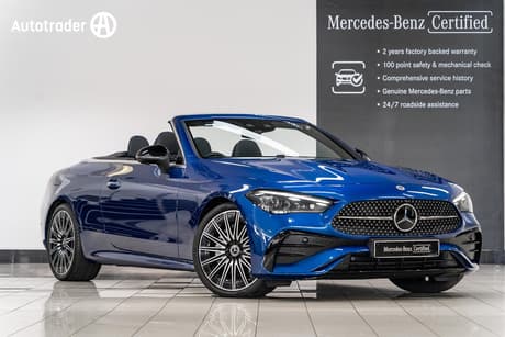 Blue 2025 Mercedes-Benz CLE-Class Convertible CLE300 4WD
