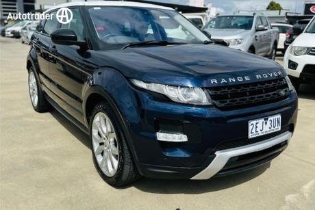 Blue 2014 Land Rover Range Rover Evoque Wagon Td4 Dynamic