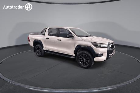 White 2021 Toyota Hilux Double Cab Pick Up Rogue (4X4)