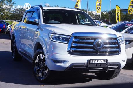 White 2023 GWM UTE Dual Cab Utility Cannon-X (4X4)