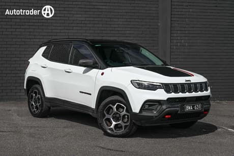 White 2021 Jeep Compass Wagon Trailhawk (4X4)
