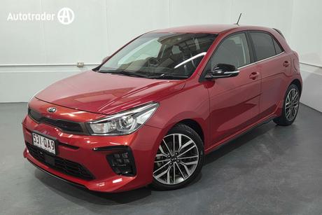 Red 2019 Kia RIO Hatchback Gt-Line