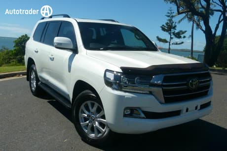 White 2021 Toyota Landcruiser Wagon Lc200 Sahara Horizon Se (4X4)