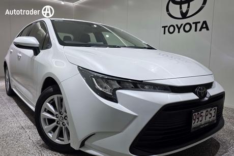 White 2023 Toyota Corolla Sedan Ascent Sport