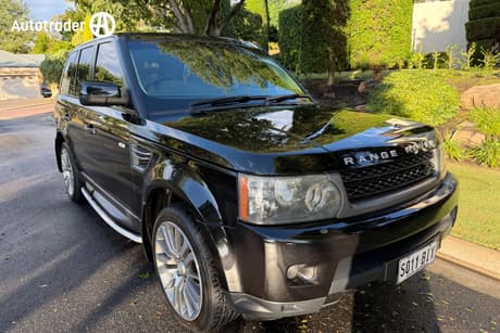Black 2009 Land Rover Range Rover Sport Wagon 3.0 Tdv6