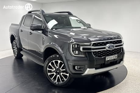 Grey 2023 Ford Ranger Double Cab Pick Up Platinum 3.0 (4X4)