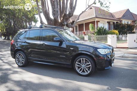 Black 2016 BMW X3 Wagon Xdrive 20D