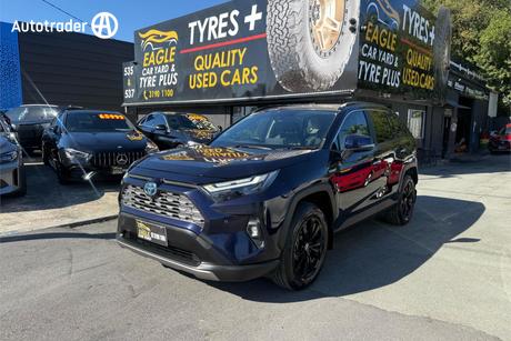 Blue 2022 Toyota RAV4 Wagon Cruiser (Awd) Hybrid