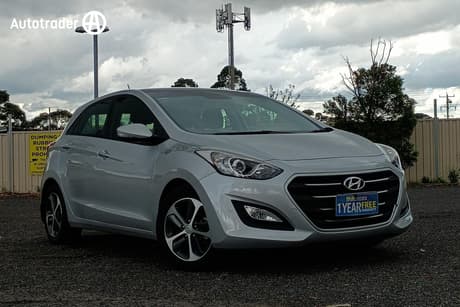 Silver 2016 Hyundai I30 Hatchback Active X 1.6 Crdi