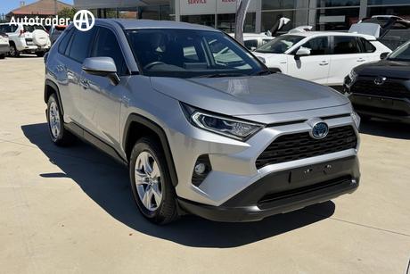 Silver 2021 Toyota RAV4 Wagon Gx (2Wd) Hybrid